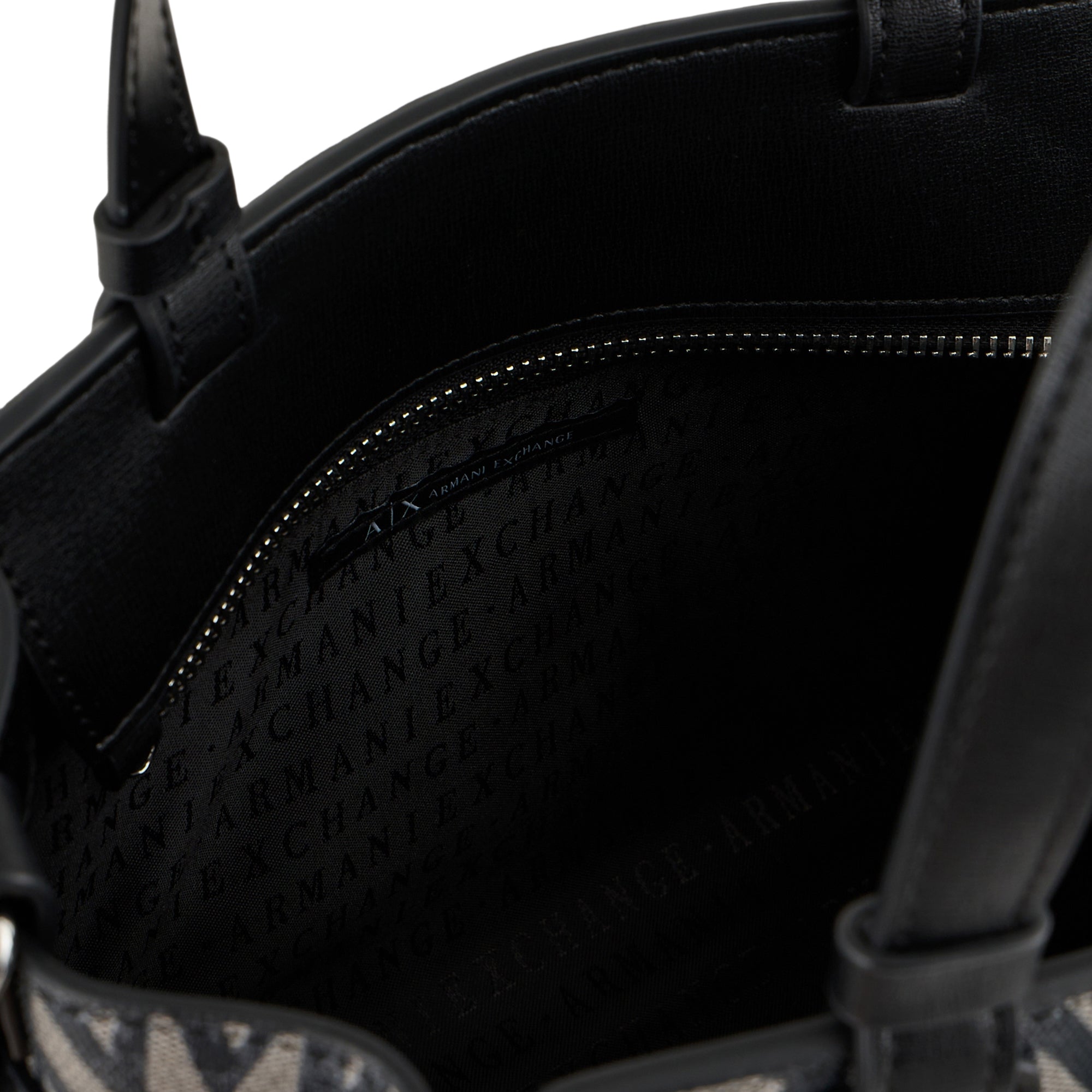 Borsa Donna Tote Media Armani Exchange con Dettaglio a Contrasto