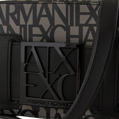 Borsa Donna a Tracolla Armani Exchange Beige Nera Borse nero - vista 5
