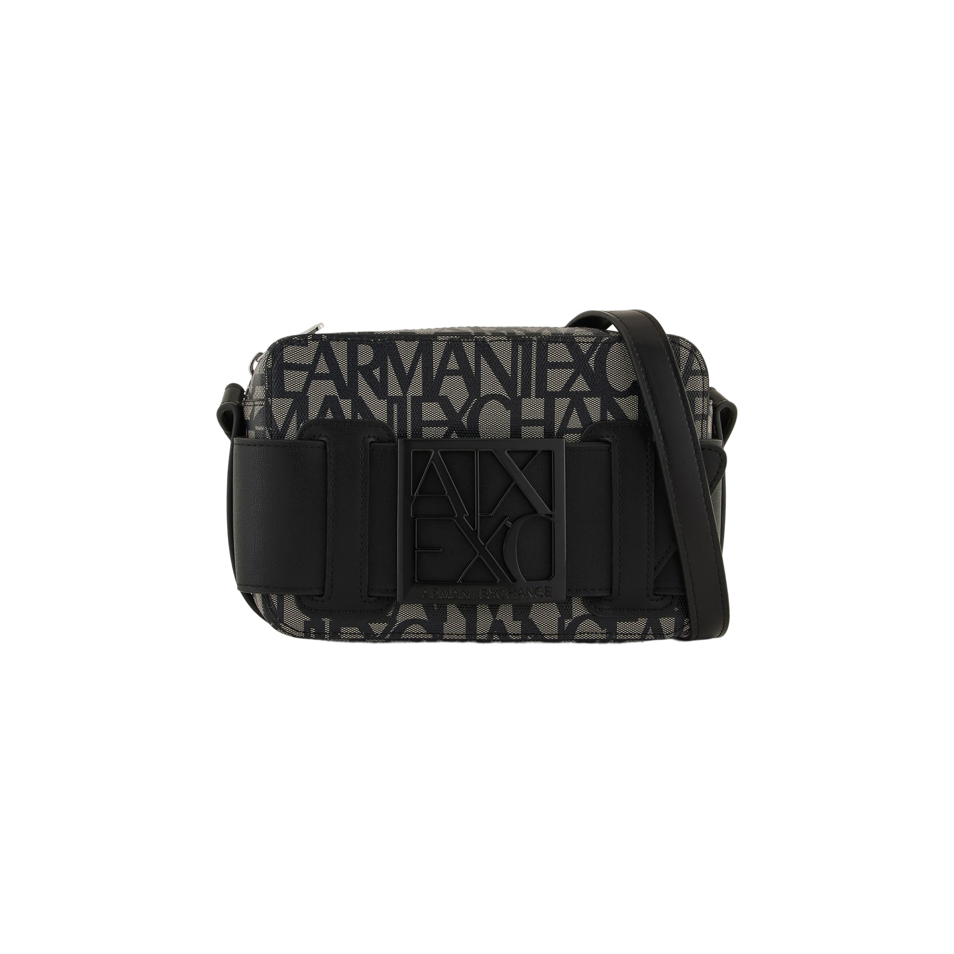Borsa Donna a Tracolla Armani Exchange Beige Nera Borse Nero - foto prodotto