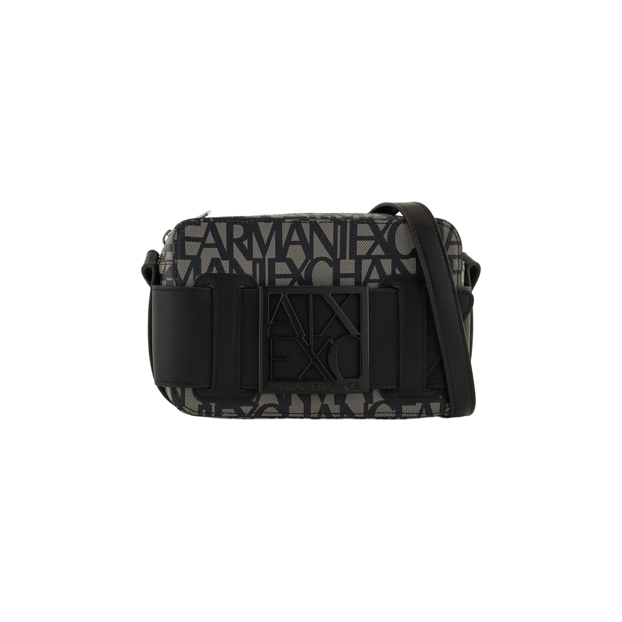 Borsa Donna a Tracolla Armani Exchange Beige Nera Borse Nero - foto prodotto