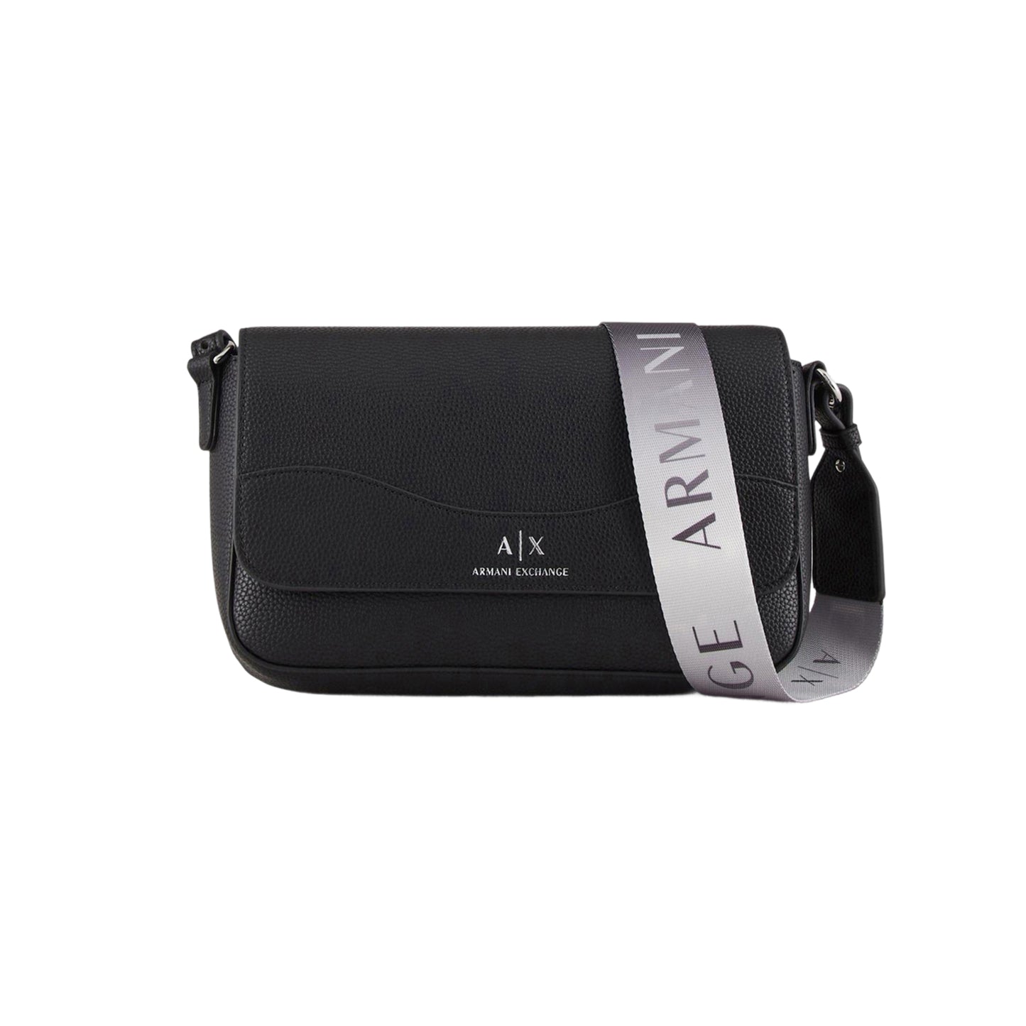Borsa Donna a Tracolla Armani Exchange Logo Allover Borse Nero - foto prodotto