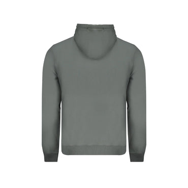 Napapijri Felpa Uomo Verde con Cappuccio e Logo Felpe - vista 2