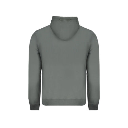 Napapijri Felpa Uomo Verde con Cappuccio e Logo Felpe - vista 2