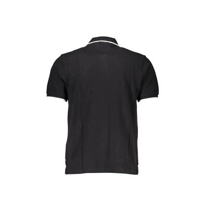 North Sails Polo Maniche Corte Uomo Nera Logo nero - vista 2