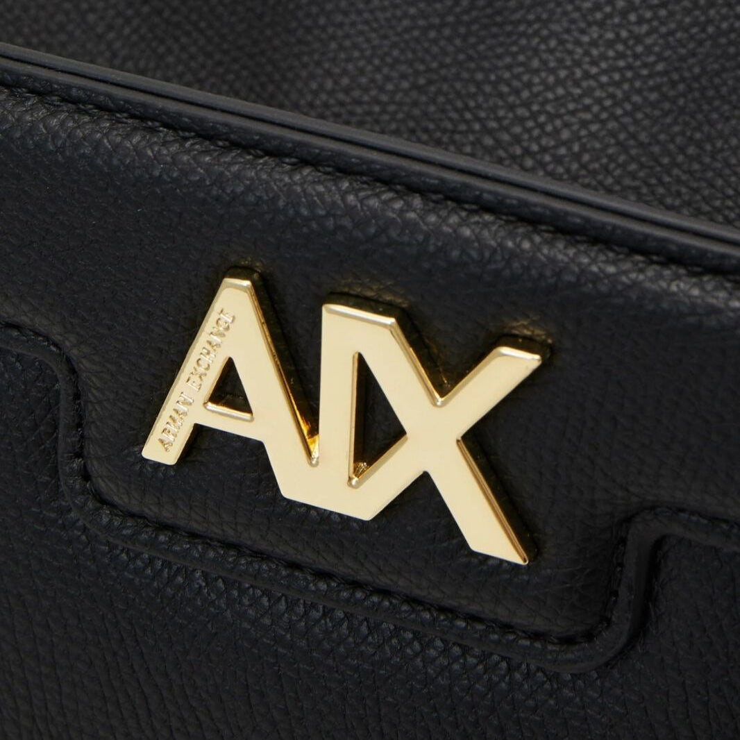 Borsa Donna Armani Exchange 9491164R731 Nera Ecopelle Borse nero - vista 4