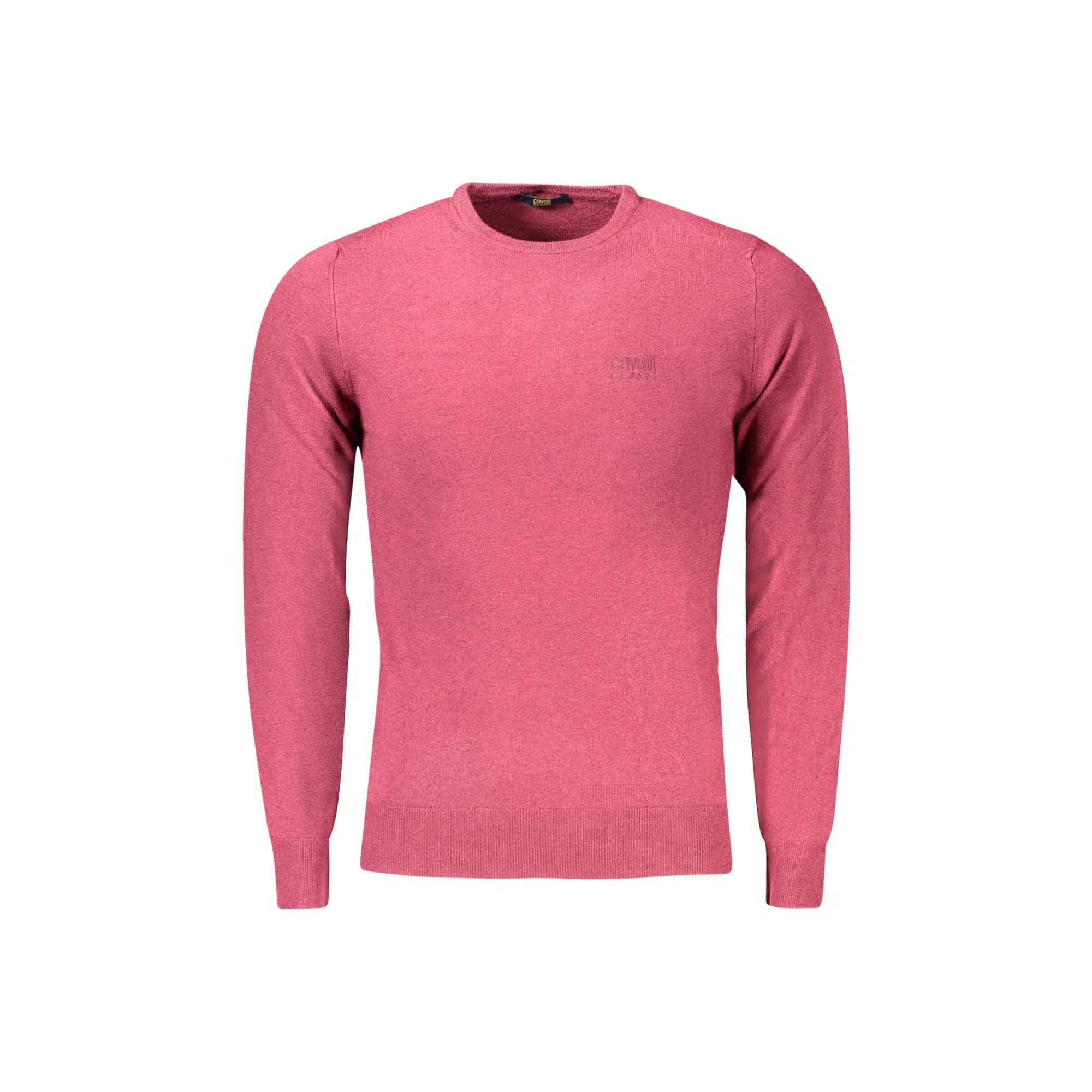 Cavalli Class Maglia Uomo Rossa Girocollo con Logo Maglie Rosso - foto prodotto