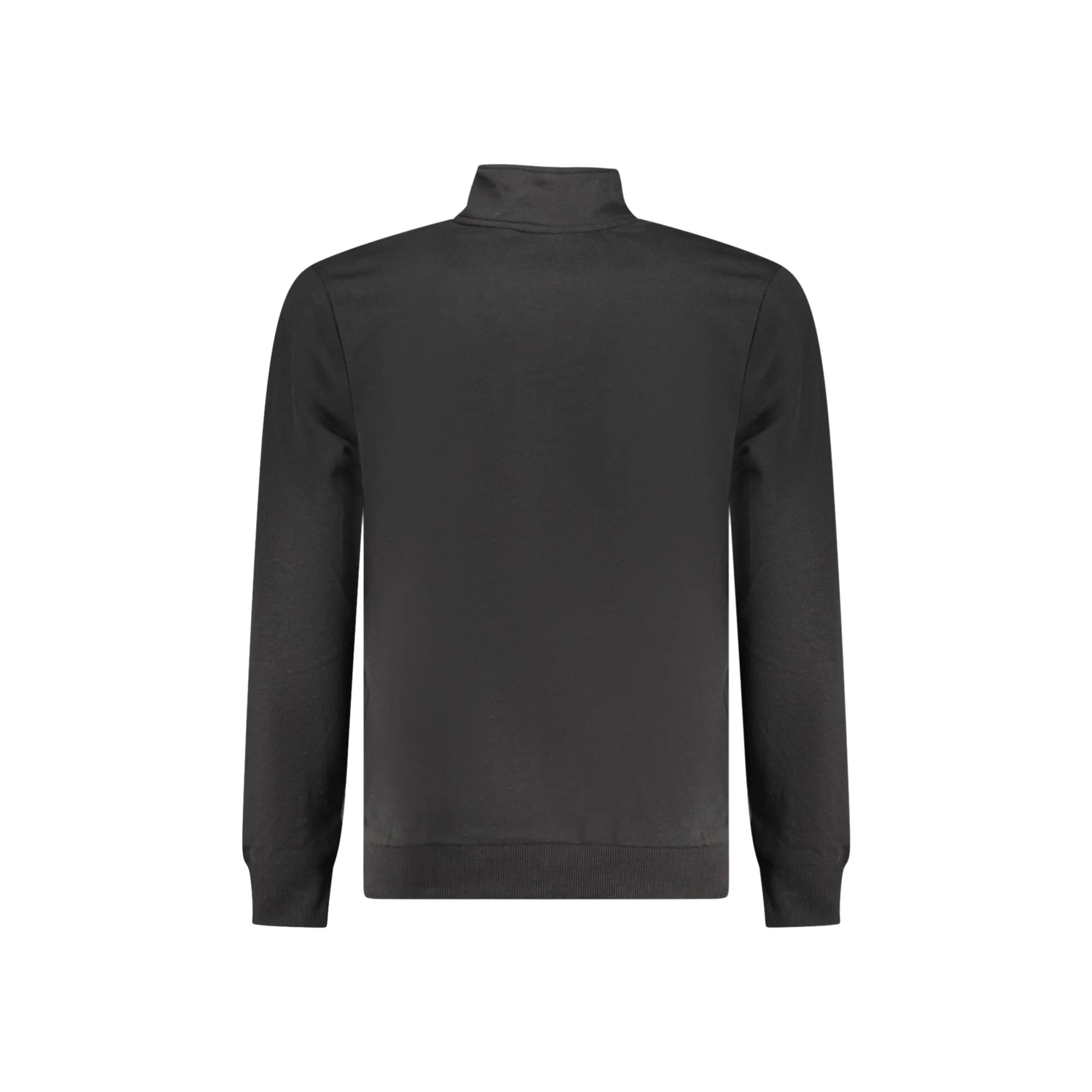 U.S. GRAND POLO FELPA CON ZIP UOMO NERO