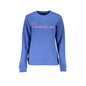Cavalli Class Felpa Maniche Lunghe Donna Blu Ricamo Felpe - foto prodotto