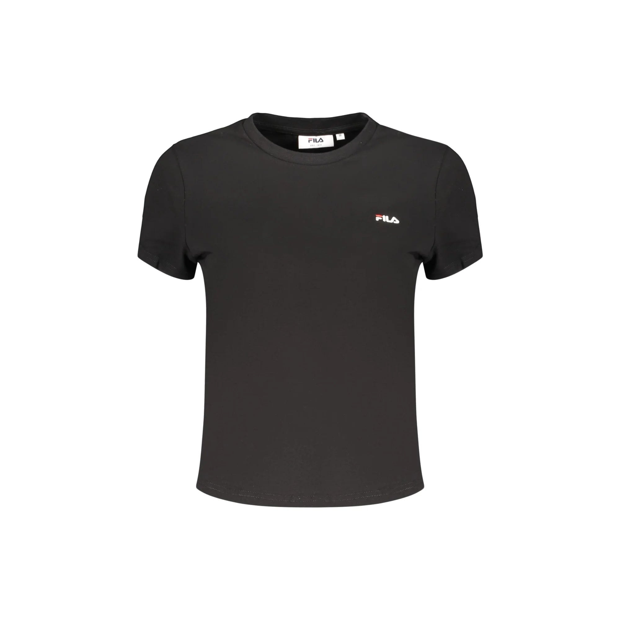 FILA T-SHIRT MANICHE CORTE DONNA NERO