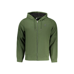 U.S. Grand sweatshirt Homem Verde Fecho de Correr Capuz Felpada Logo