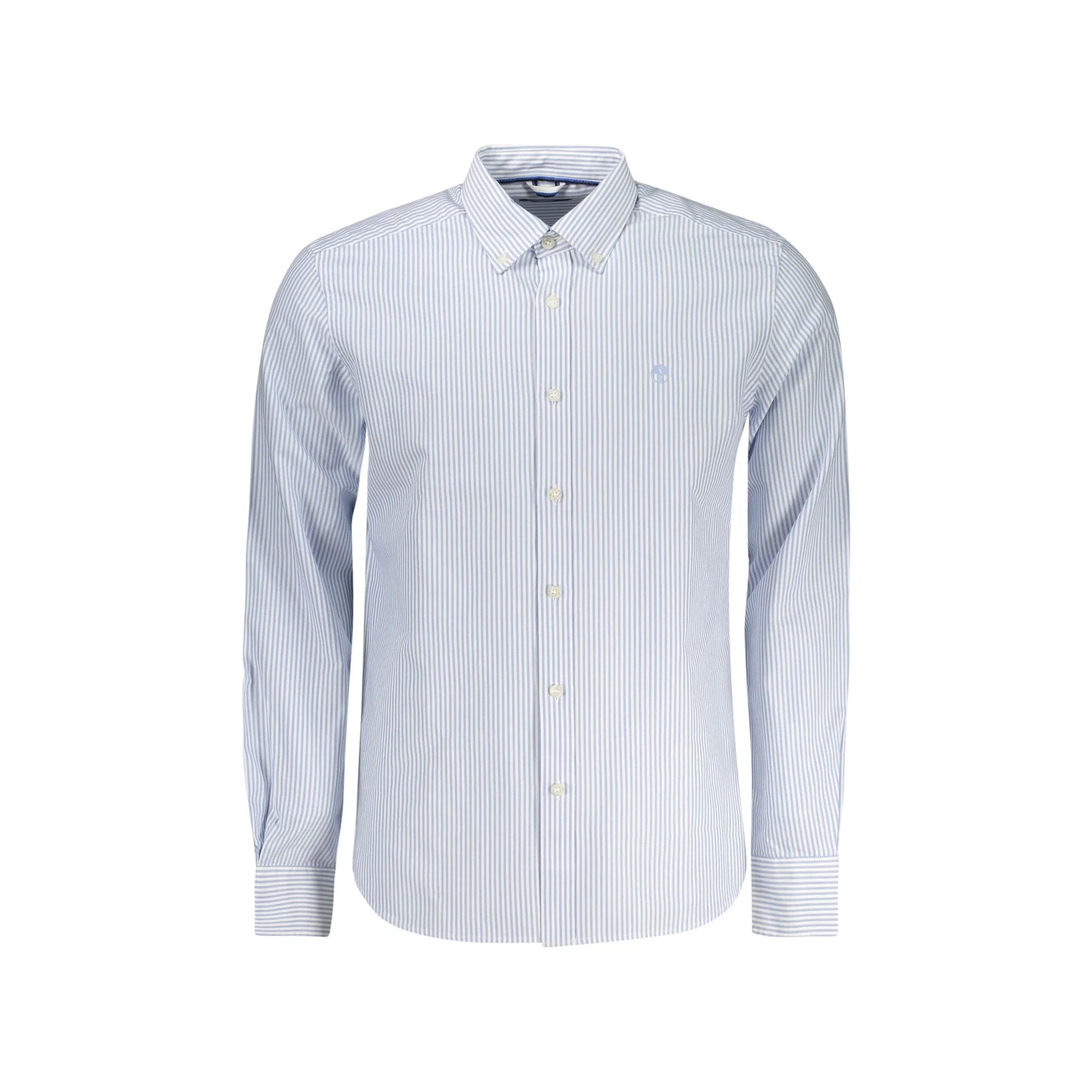 North Sails Camicia Maniche Lunghe Uomo Bianca Ricamo Camicie Bianco - foto prodotto