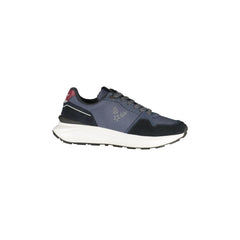 Avirex Sneakers Uomo Blu Stampa Logo
