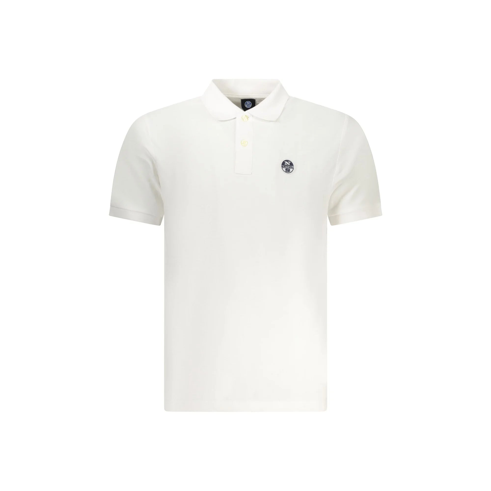 NORTH SAILS POLO MANICHE CORTE UOMO BIANCO