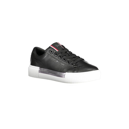 Tommy Hilfiger Sneakers Donna Nere Stampa Logo nero - vista 3