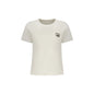 Pepe Jeans T-Shirt Maniche Corte Donna Bianca Stampa Logo Bianco - foto prodotto