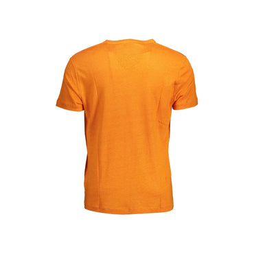 GANT T-SHIRT MANICHE CORTE UOMO ARANCIO