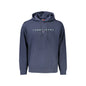 Tommy Hilfiger Felpa Uomo Blu Cappuccio Felpata Tascone Logo Felpe - foto prodotto