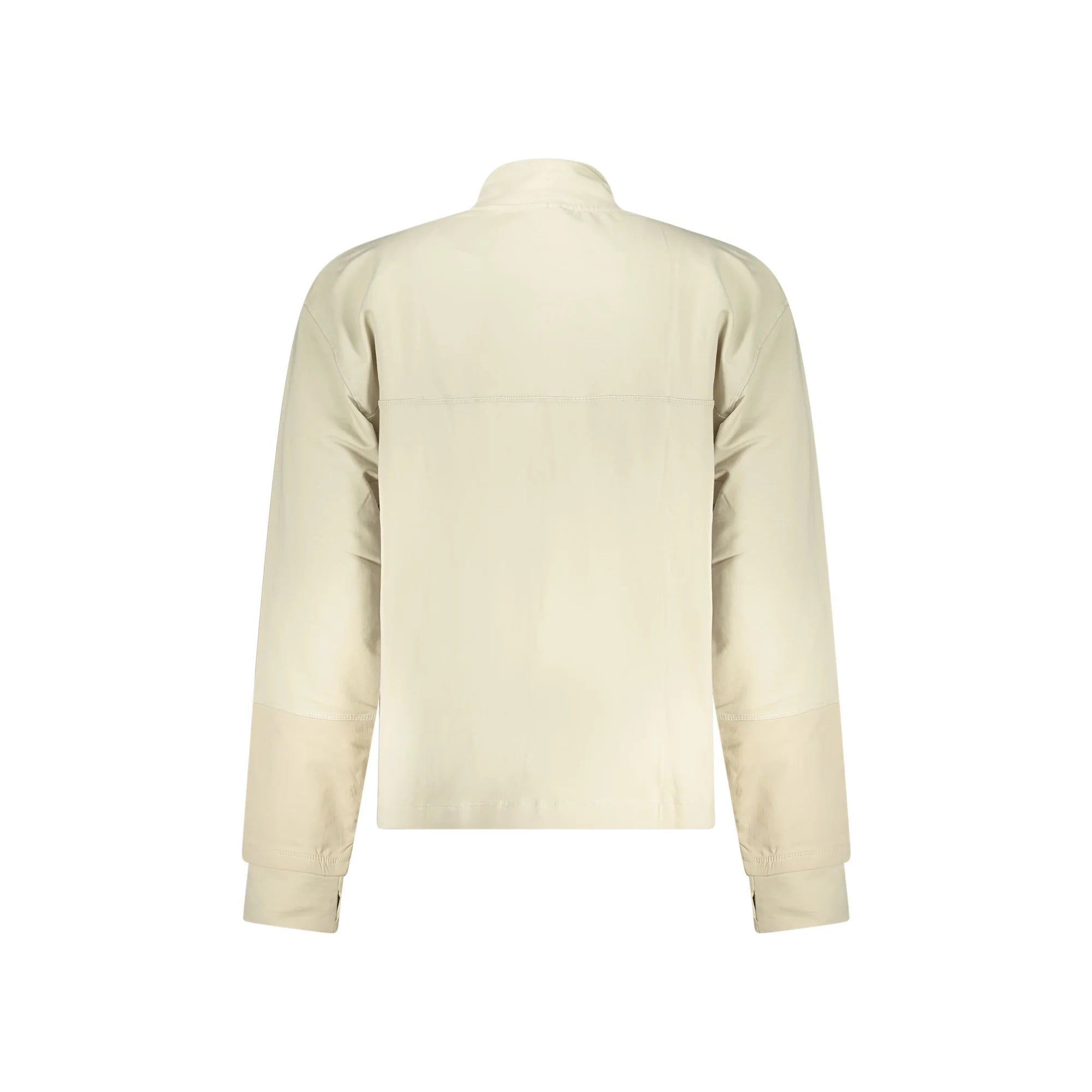 GUESS JEANS FELPA CON ZIP UOMO BEIGE