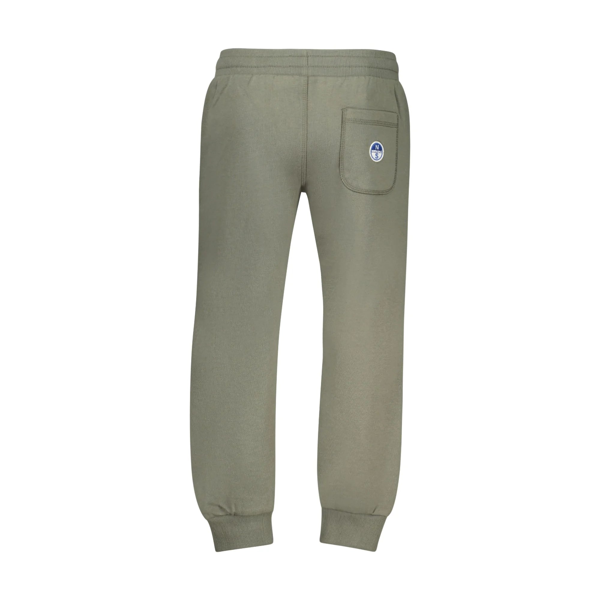North Sails Pantaloni Unisex Verde Applicazione Logo - vista 2