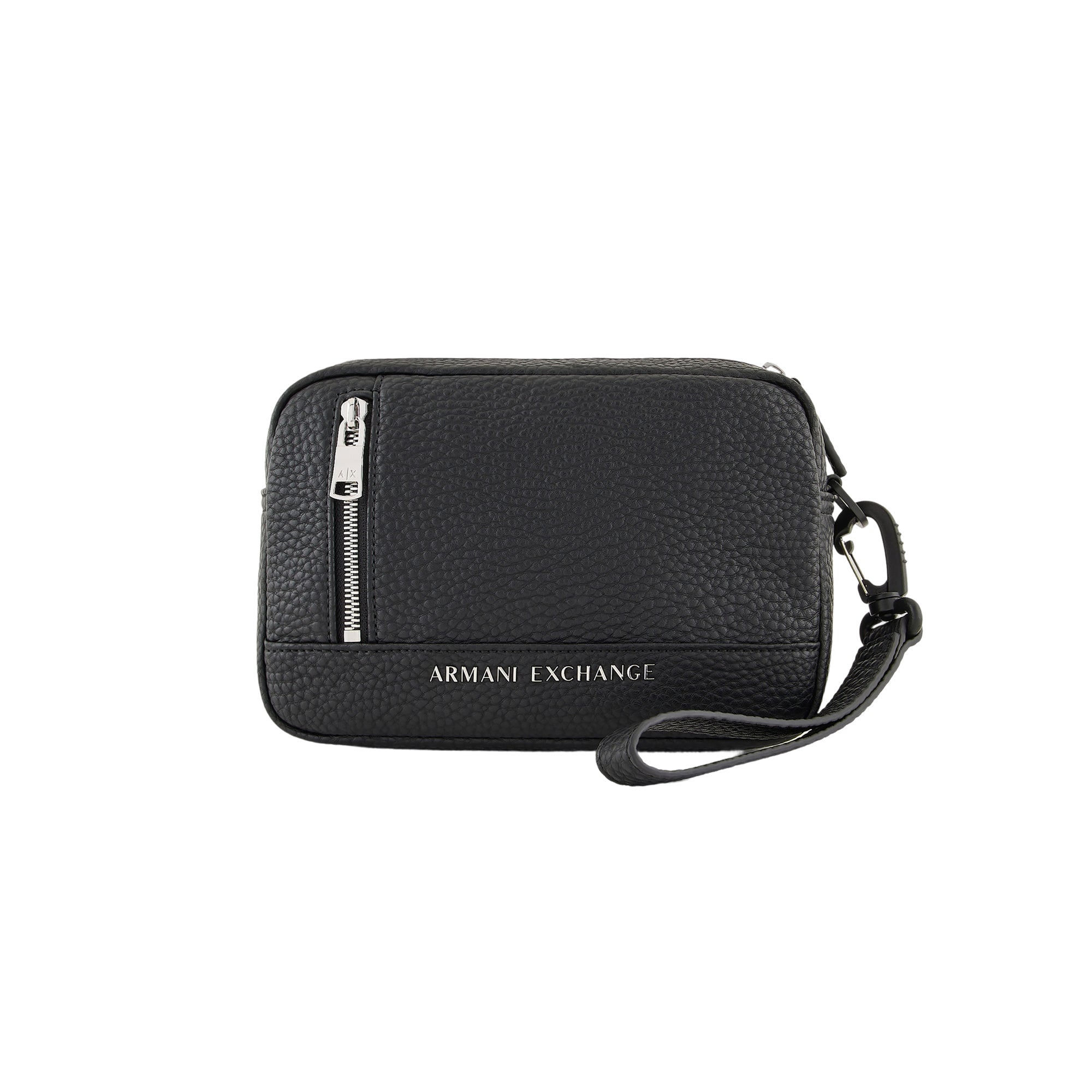 Beauty Case Uomo Armani Exchange con Laccio in Tessuto Riciclato