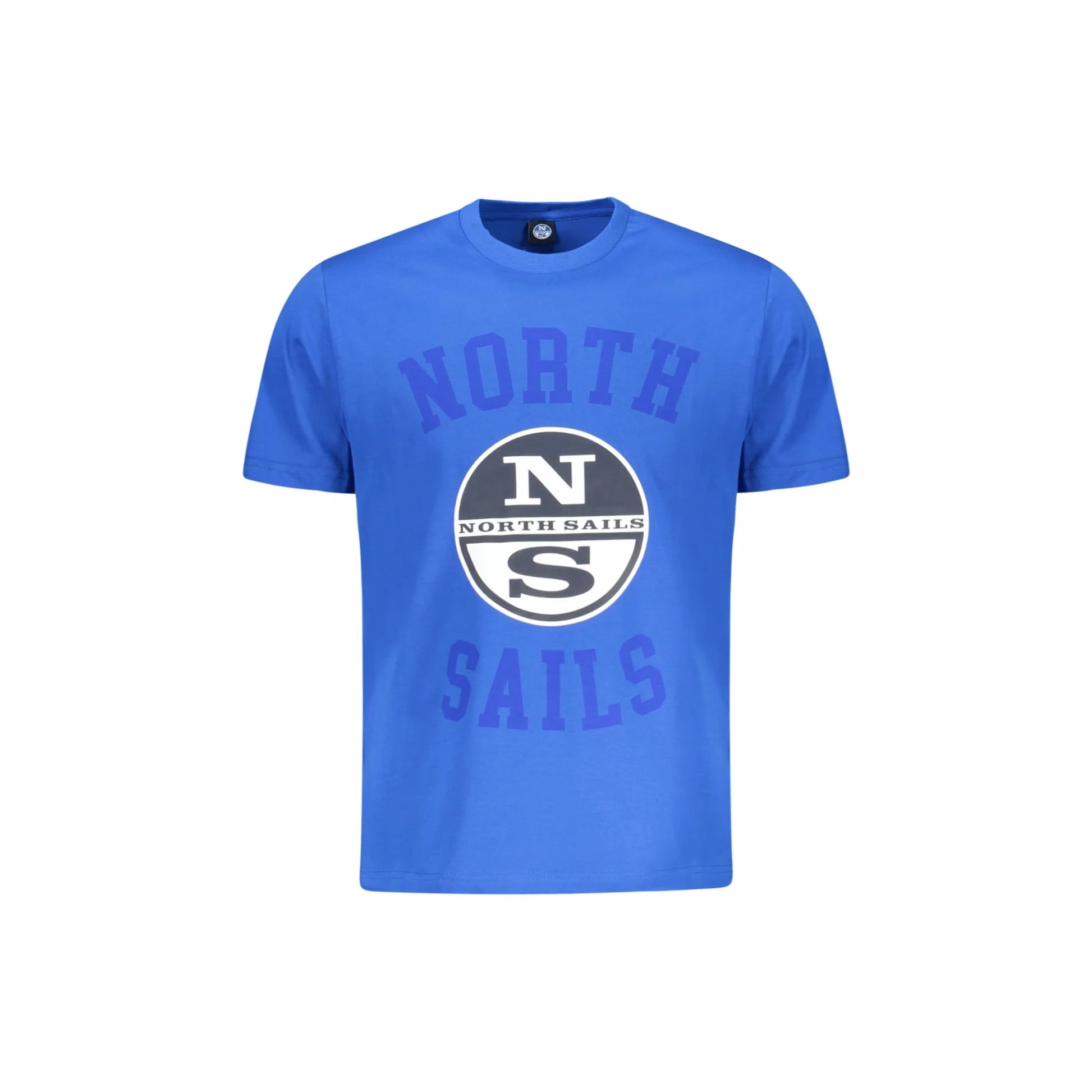 North Sails T-Shirt Maniche Corte Uomo Blu Stampa - foto prodotto