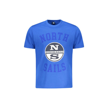 North Sails T-Shirt Maniche Corte Uomo Blu Stampa - foto prodotto