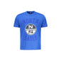 North Sails T-Shirt Maniche Corte Uomo Blu Stampa - foto prodotto