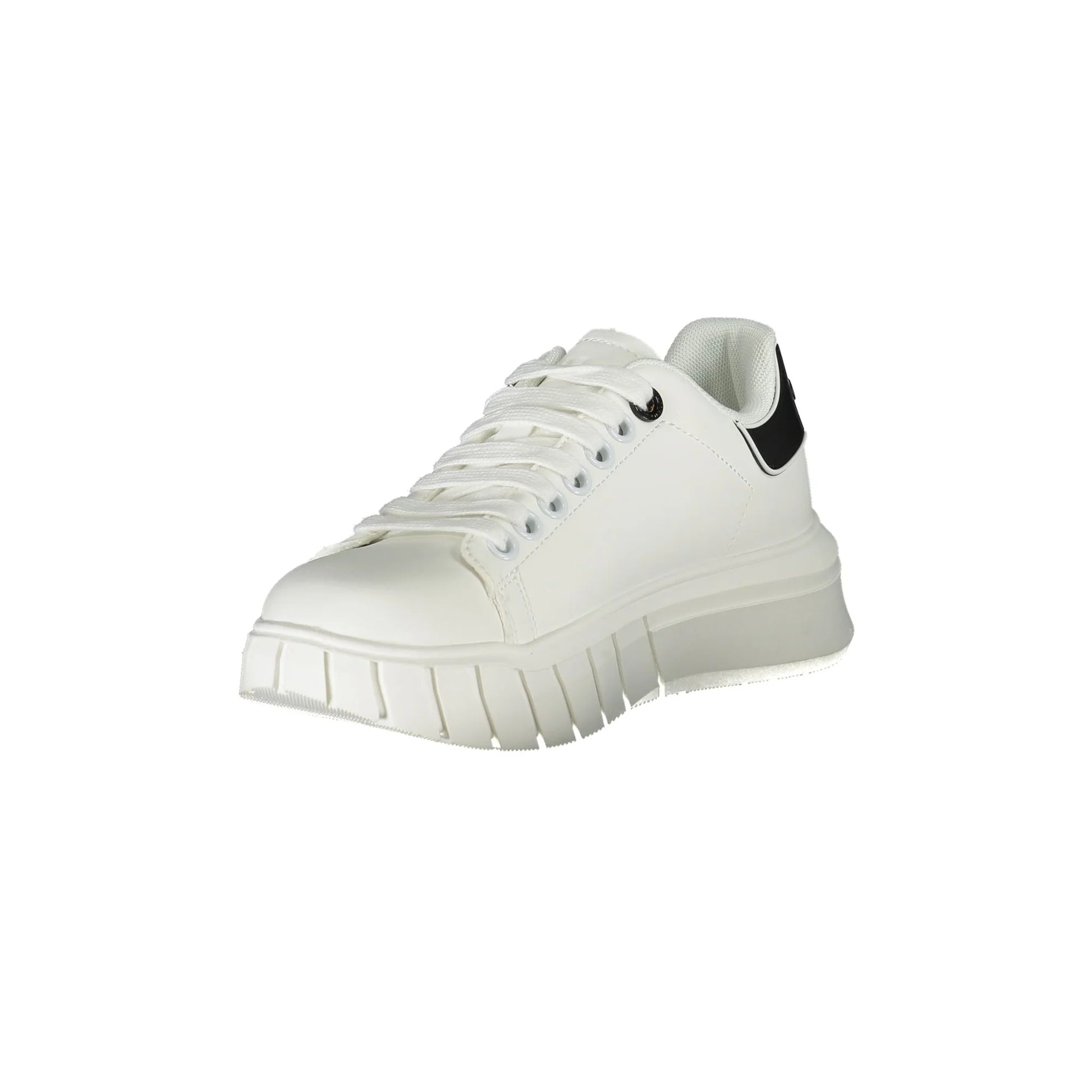 GAELLE PARIS Scarpe Sneakers Donna Bianche con Dettagli a Contrasto bianco - vista 3
