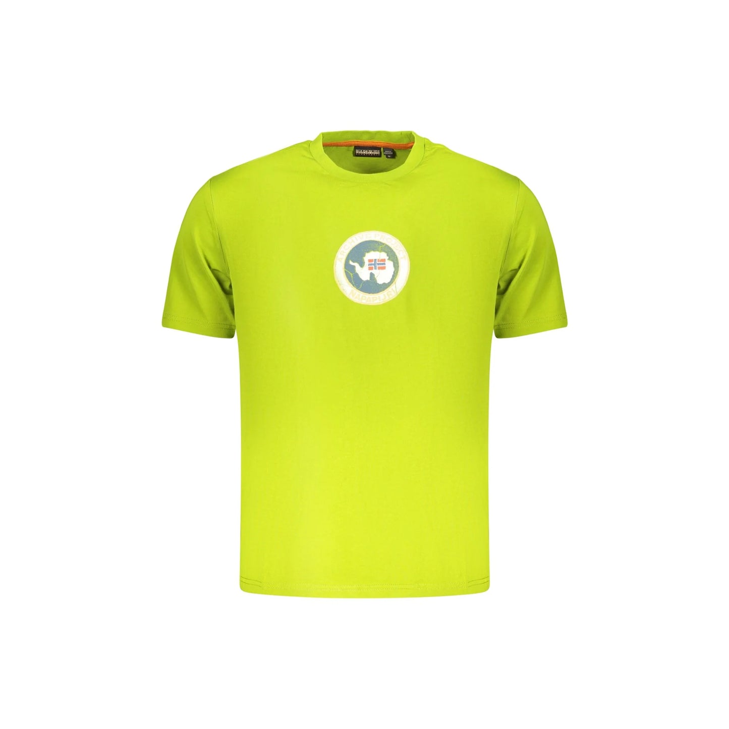 NAPAPIJRI T-SHIRT MANICHE CORTE UOMO VERDE