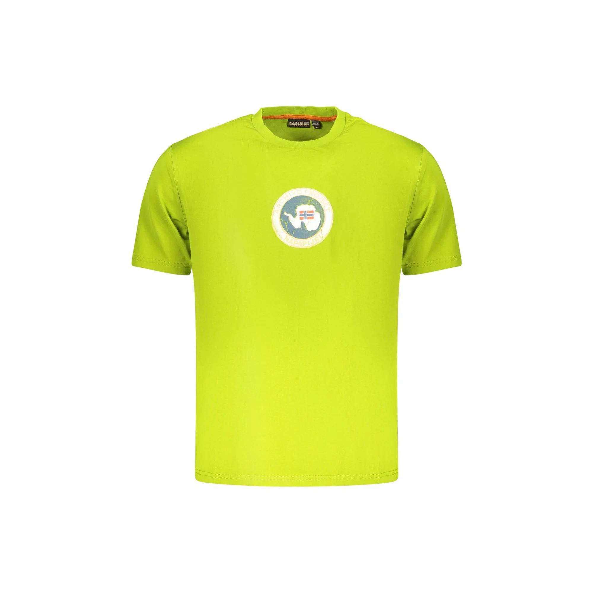 NAPAPIJRI T-SHIRT MANICHE CORTE UOMO VERDE