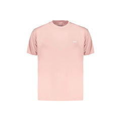 Vans T-Shirt Μανίκια Κοντά Ανδρική Ροζ Εκτύπωση Λογότυπο