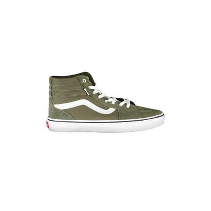 Vans Sneakers Uomo Verde Dettagli a Contrasto - foto prodotto