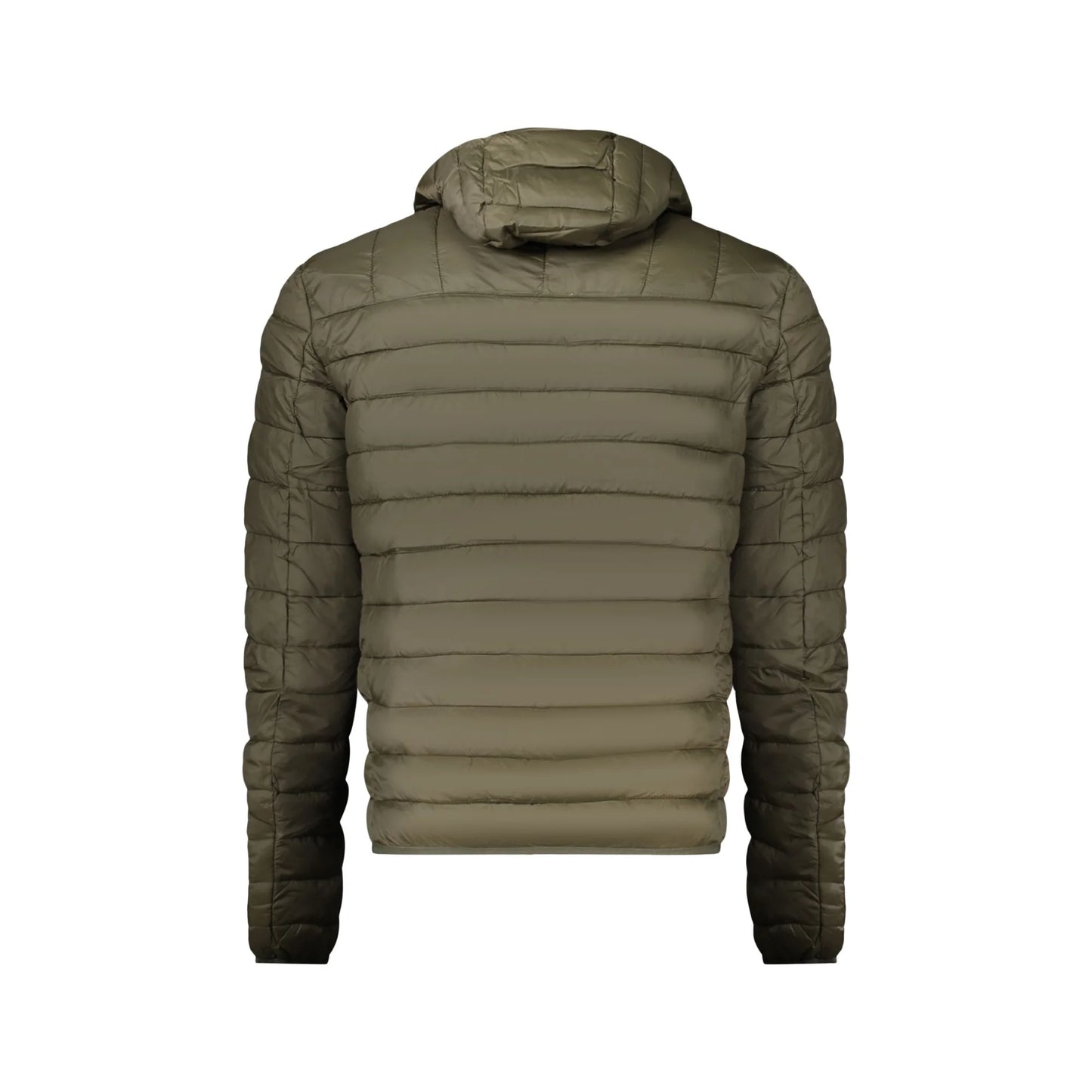Cavalli Class Giubbotto Uomo Verde con Cappuccio e Imbottitura Leggera Giubbotti e Giacche - vista 2