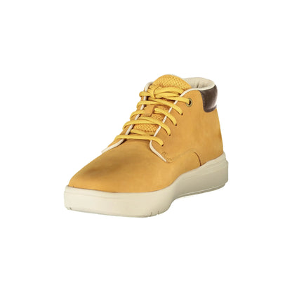 TIMBERLAND Scarpe Uomo Gialle Seneca Bay Mid Lace Sneaker Sneakers - vista 3