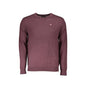 Napapijri Maglione Uomo Viola Ricamo Maglie - foto prodotto