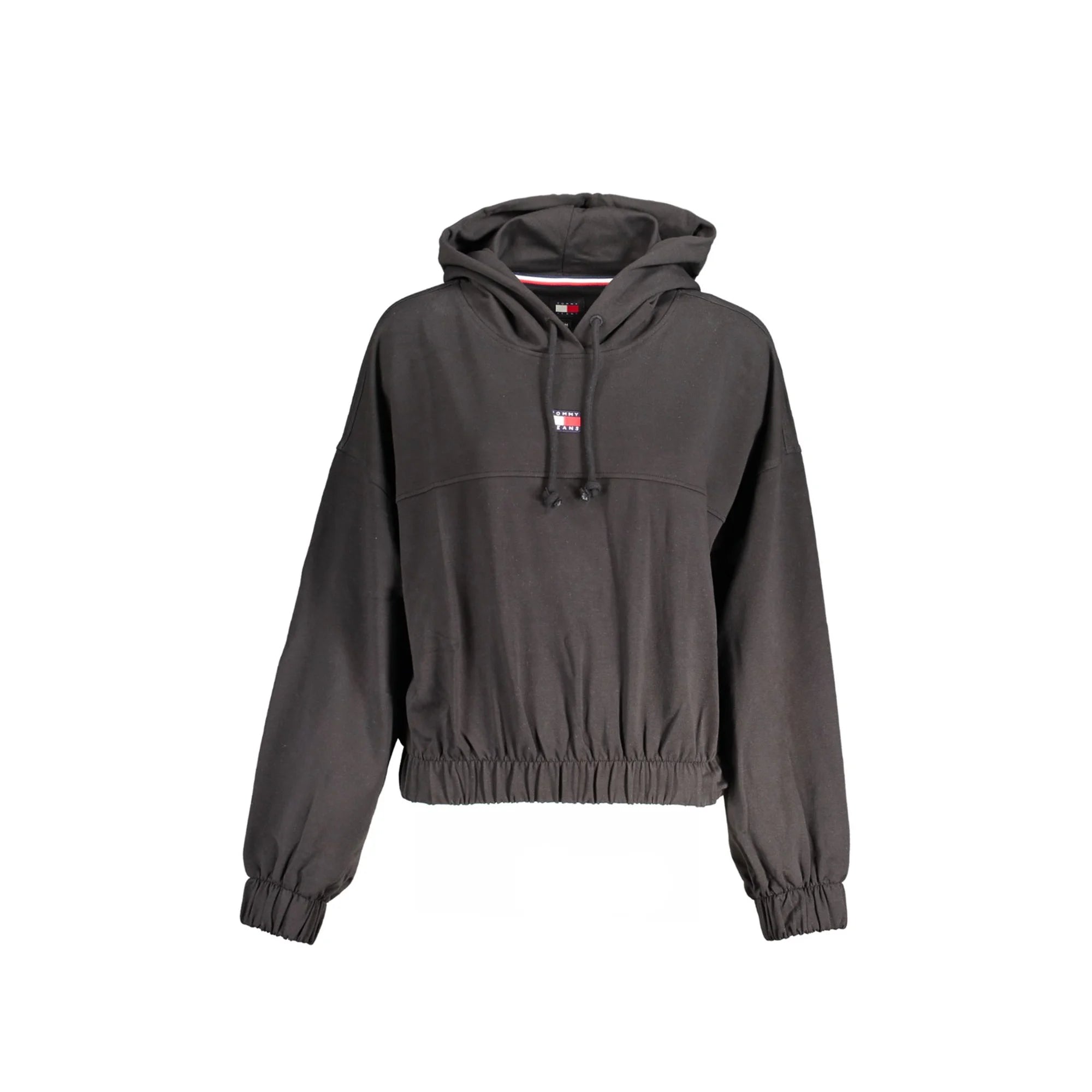 TOMMY HILFIGER FELPA SENZA ZIP DONNA NERO