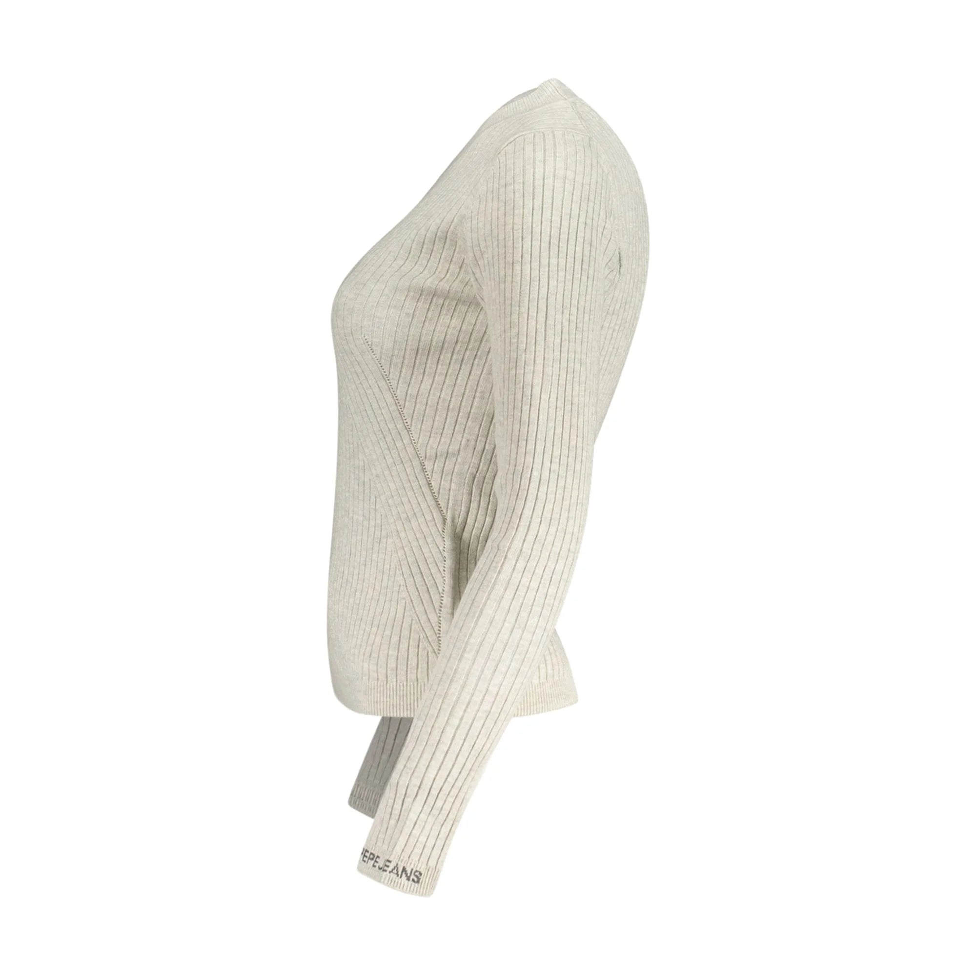 Pepe Jeans Maglia Donna Grigia Ricamo Maglie grigio - vista 3