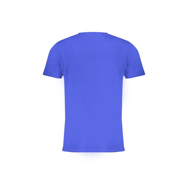 Norway 1963 T-Shirt Uomo Blu Maniche Corte Stampa Logo - vista 2