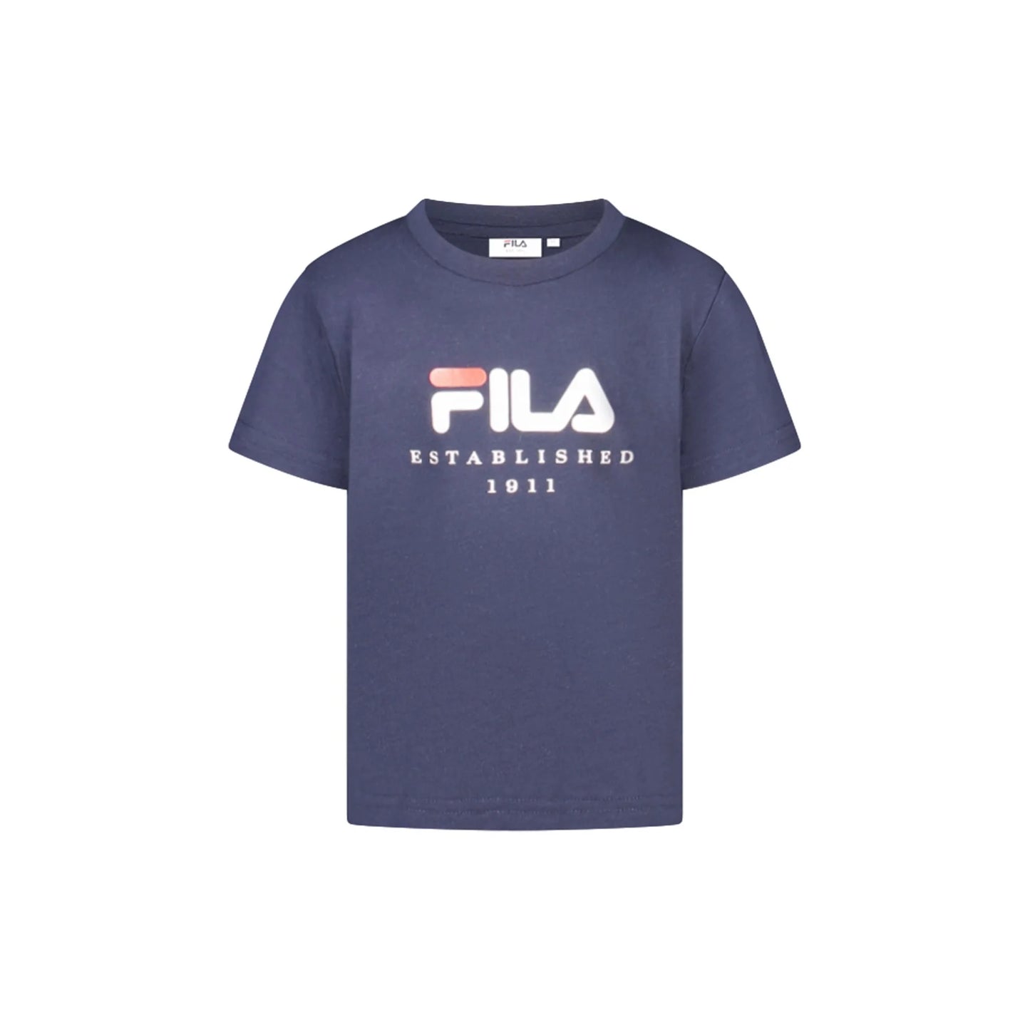 FILA T-SHIRT MANICHE CORTE BAMBINA BLU