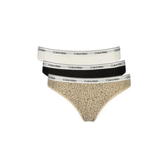 Calvin Klein Slip Damskie Czarne Z Logo