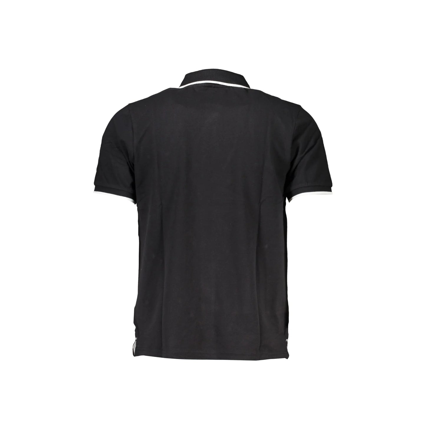 North Sails Polo Maniche Corte Uomo Nera Stampa Logo nero - vista 2