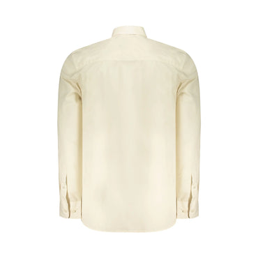 North Sails Camicia Maniche Lunghe Uomo Beige Ricamo Camicie - vista 2