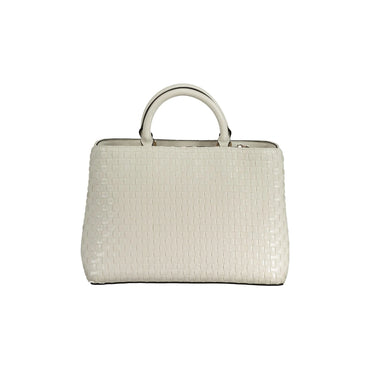 GUESS JEANS Borsa Donna MAJKA Bianca con Tracolla e Doppio Manico Borse bianco - vista 2