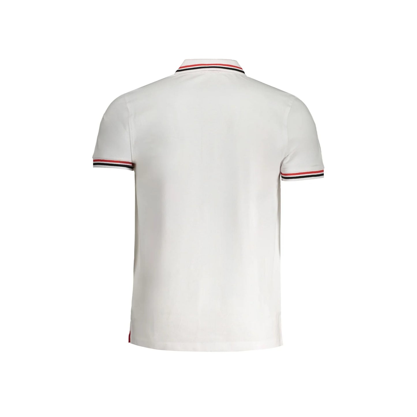 Cavalli Class Polo Maniche Corte Uomo Bianca Ricamo bianco - vista 2
