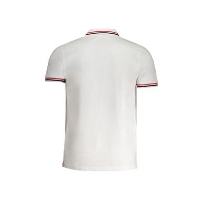 Cavalli Class Polo Maniche Corte Uomo Bianca Ricamo bianco - vista 2