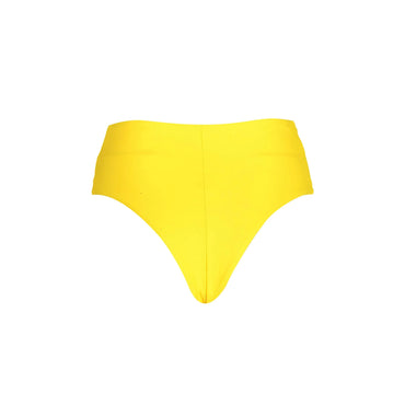Karl Lagerfeld Beachwear Costume Mare Donna Giallo Vita Alta - vista 2