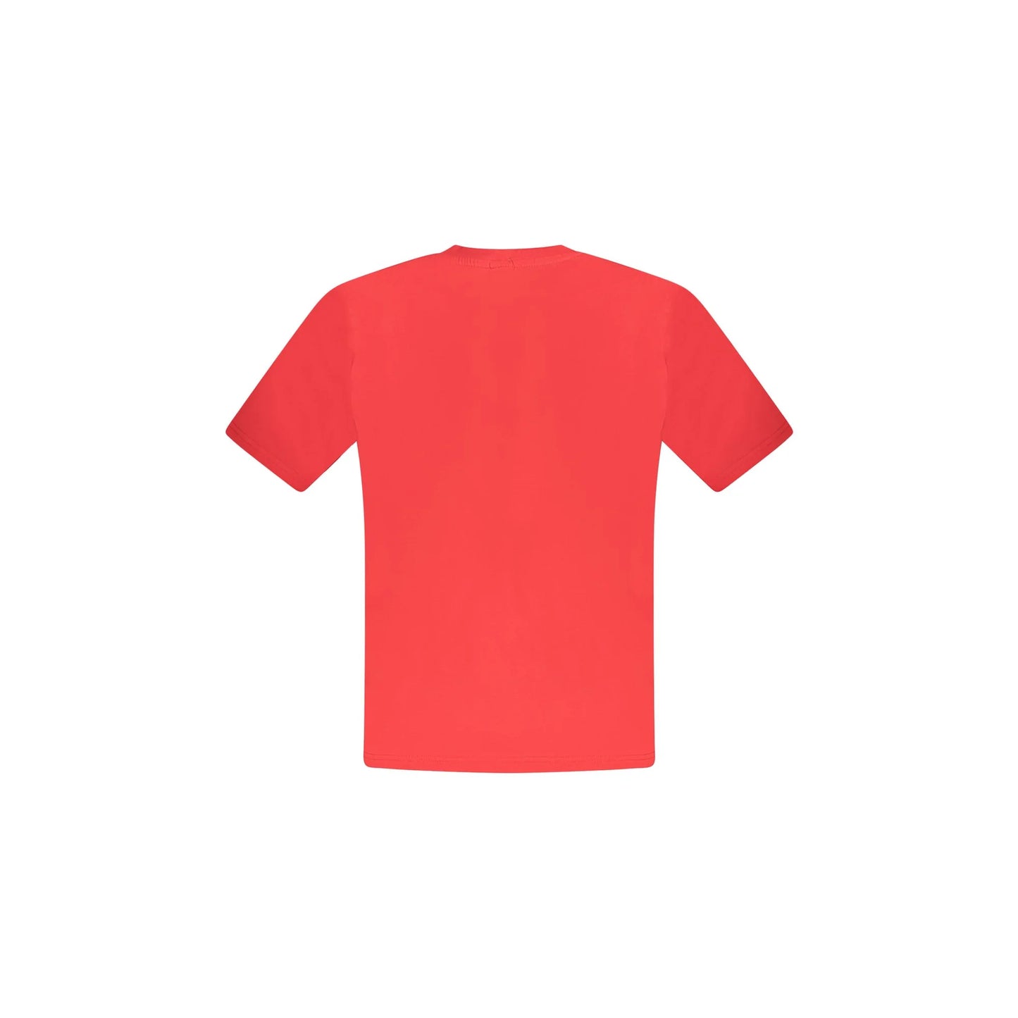 North Sails T-Shirt Maniche Corte Uomo Rossa Stampa Logo rosso - vista 2