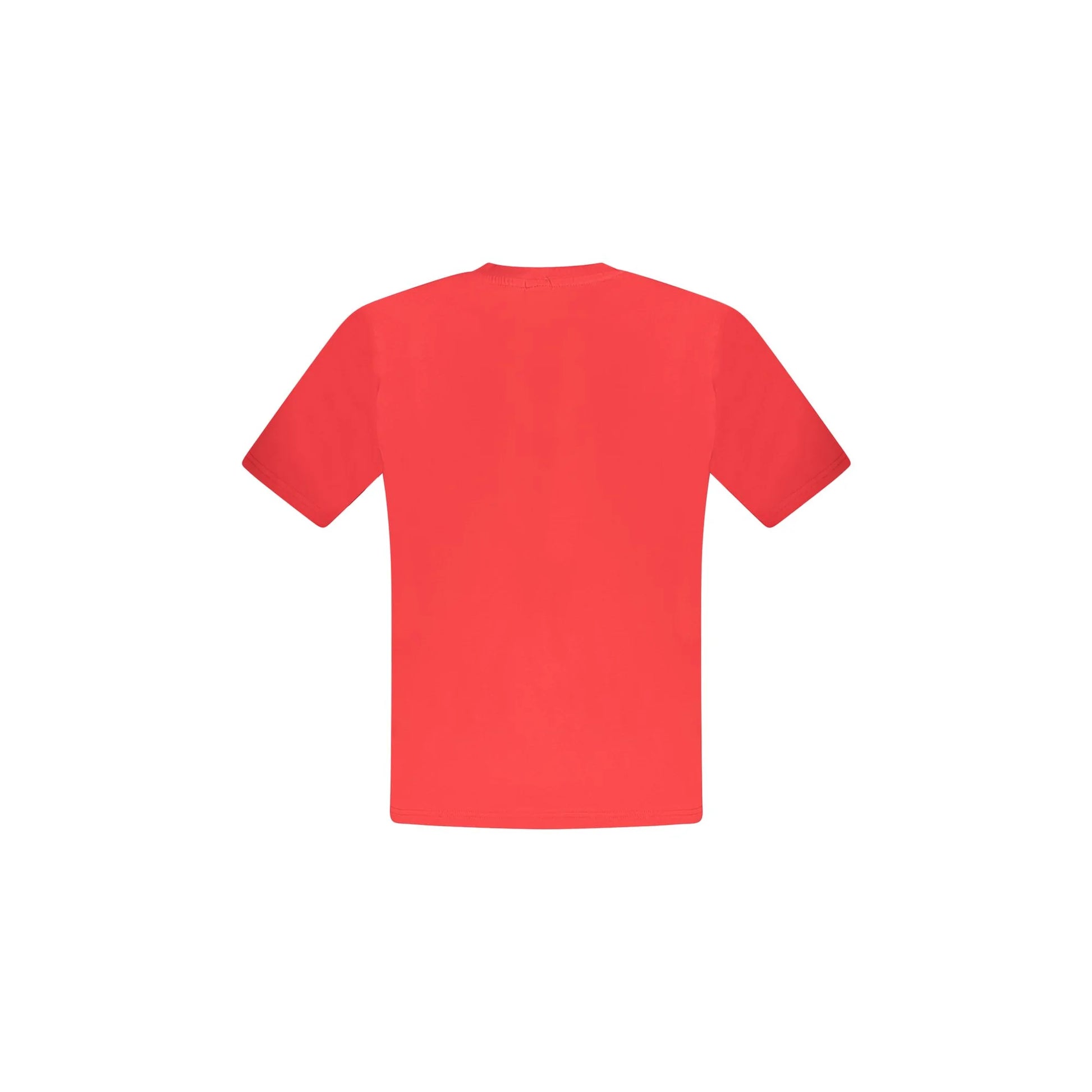 North Sails T-Shirt Maniche Corte Uomo Rossa Stampa Logo rosso - vista 2
