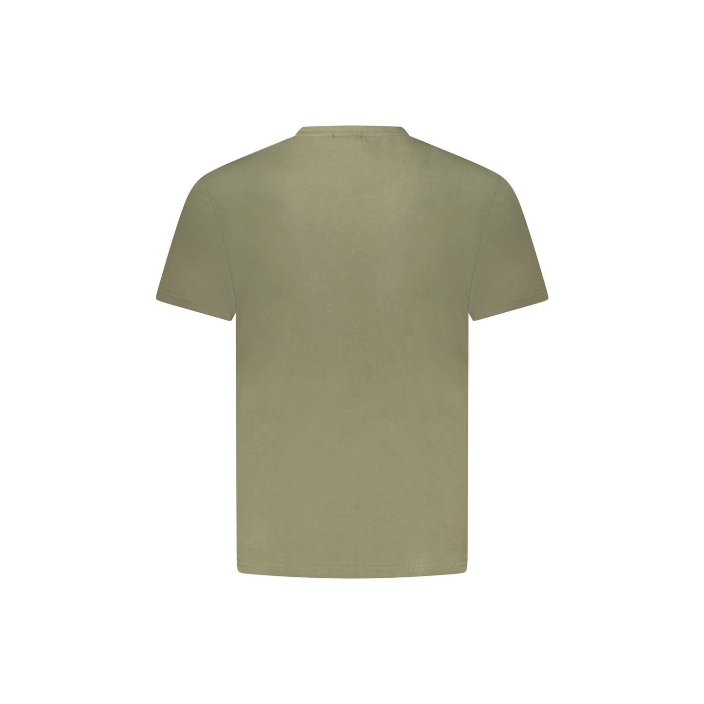 Napapijri T-Shirt Uomo Maniche Corte Girocollo Cotone Responsabile Logo - vista 2