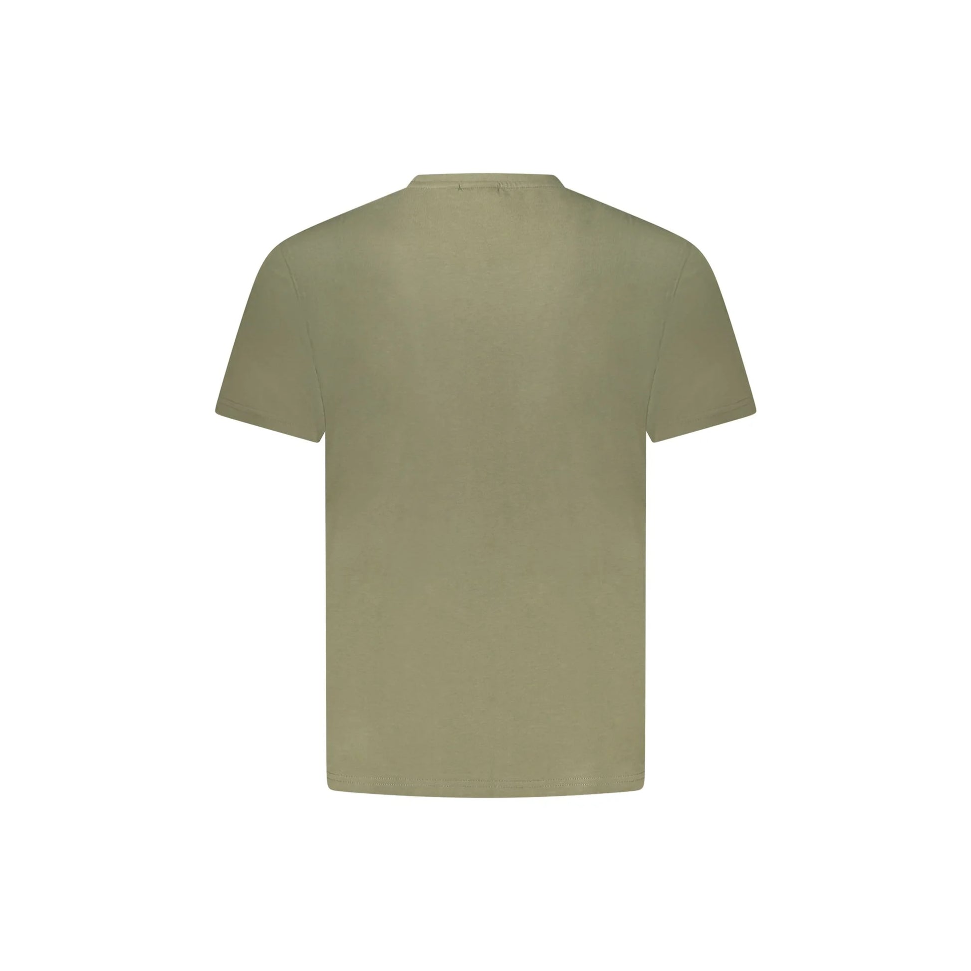 Napapijri T-Shirt Uomo Maniche Corte Girocollo Cotone Responsabile Logo - vista 2